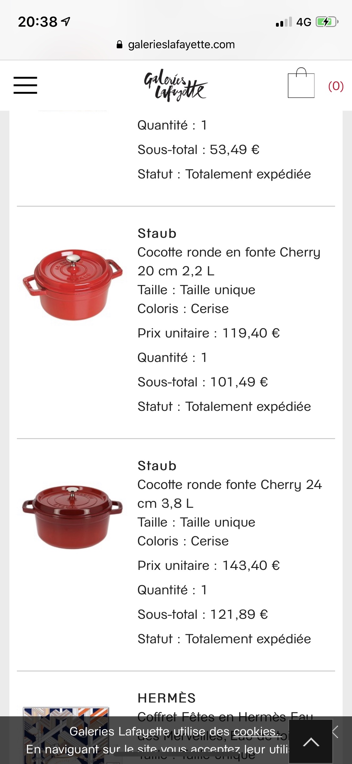 老佛爷 Staub铸铁锅