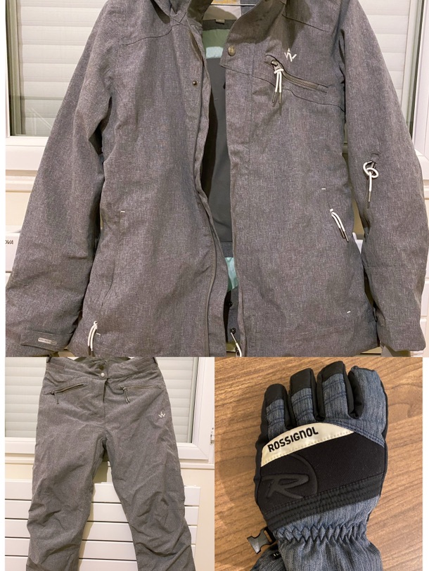 巴黎出滑雪服加手套