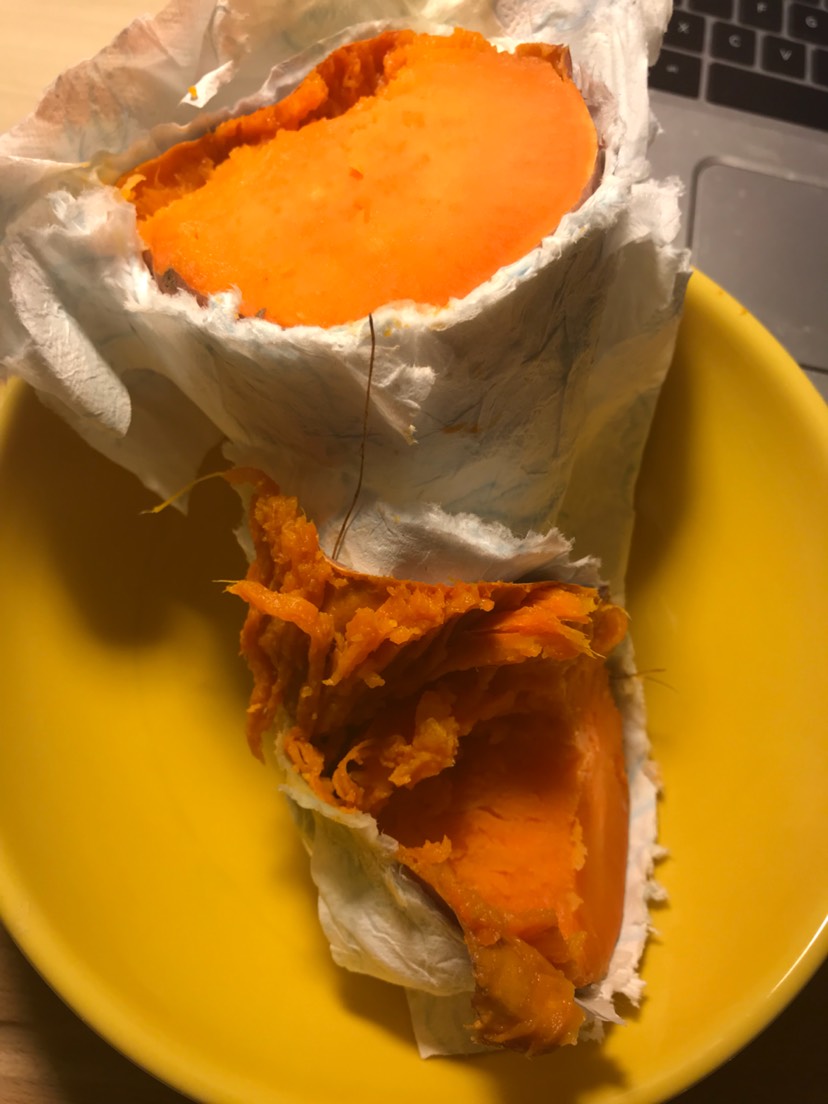 微波炉烤红薯