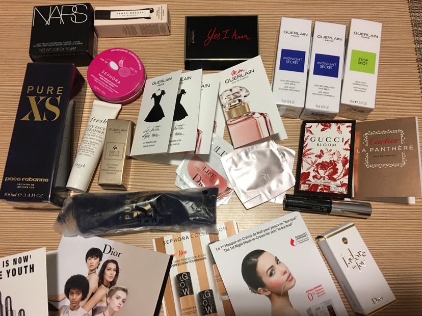村里的丝芙兰还是很大方的