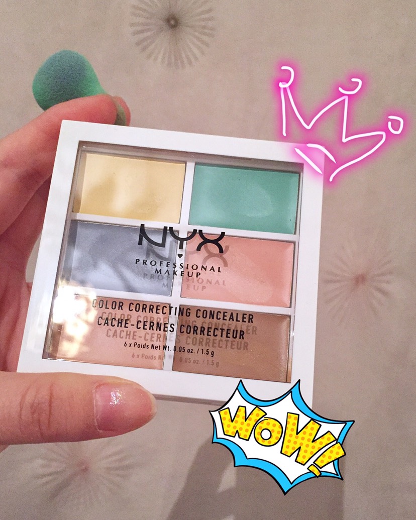 NYX六色修容盘真哒好好用～！💓