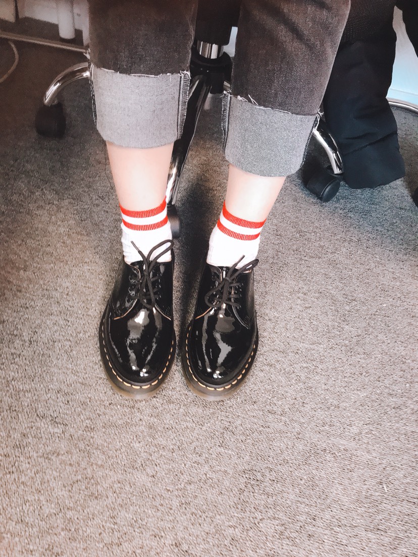 Dr.Martens小皮鞋