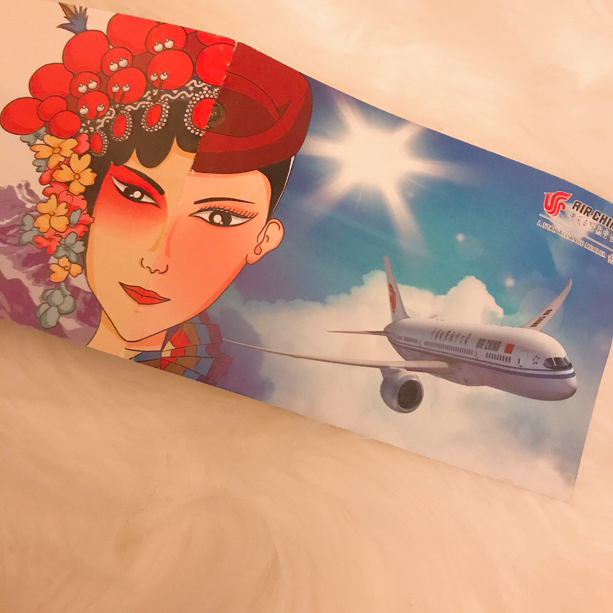 给国航爆灯🤩