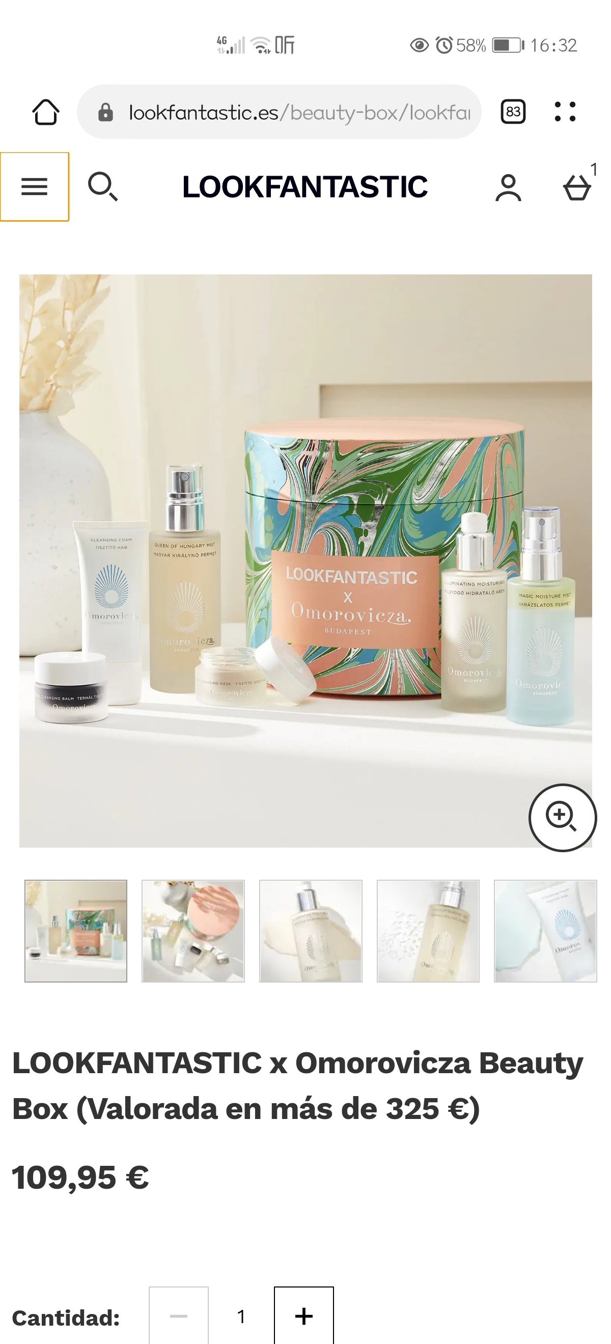 Omorovicza x lookfantastic