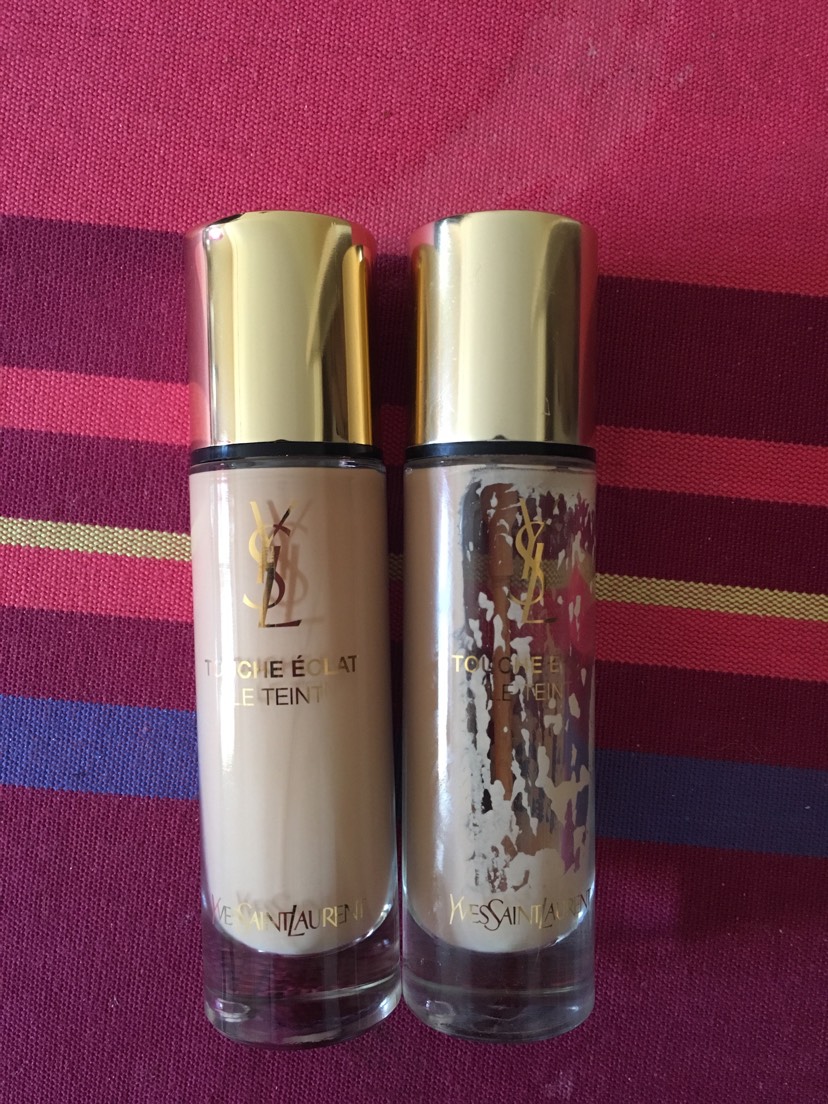 Ysl粉底液空瓶记