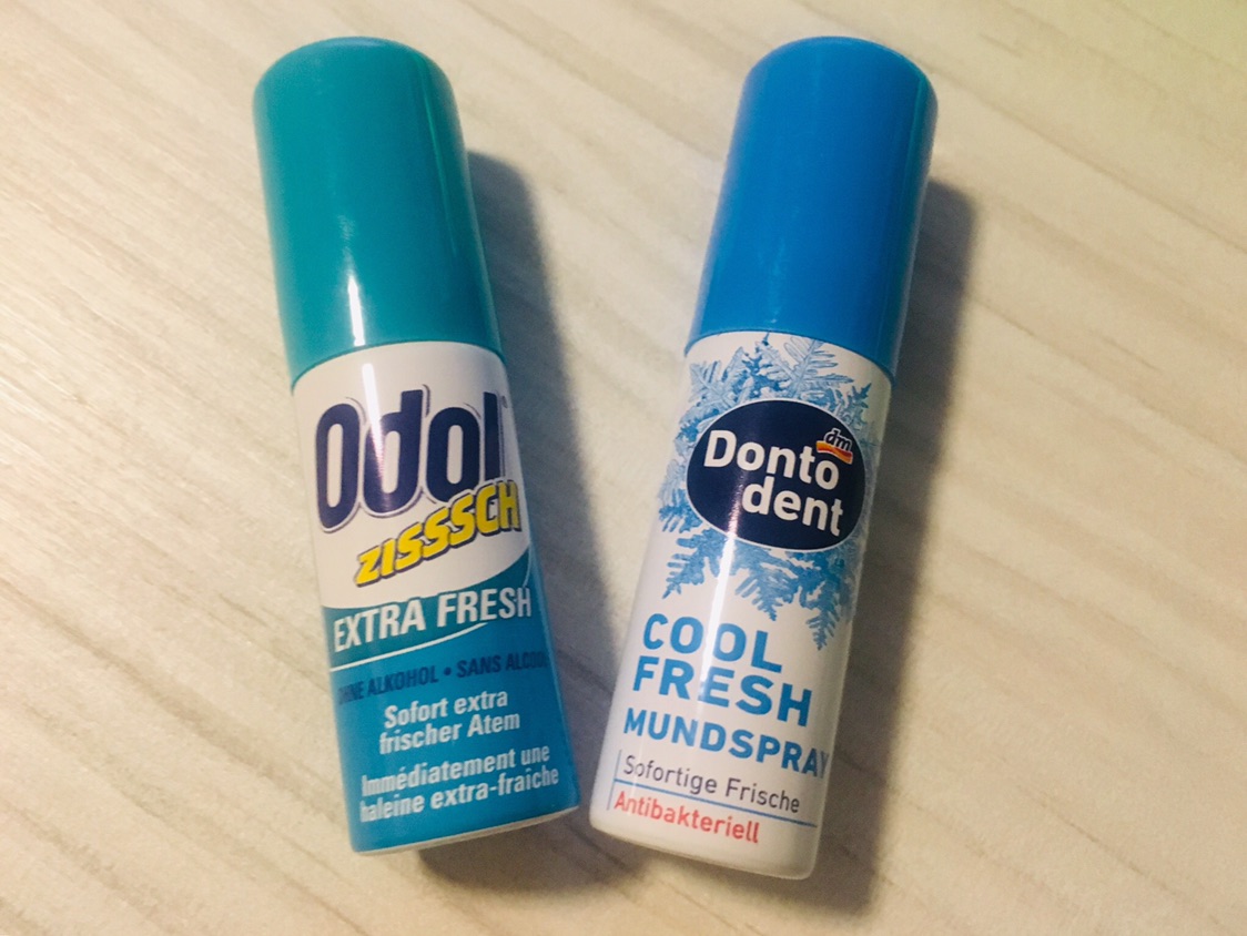 昨天在dm又买到了一款新的口气清新剂