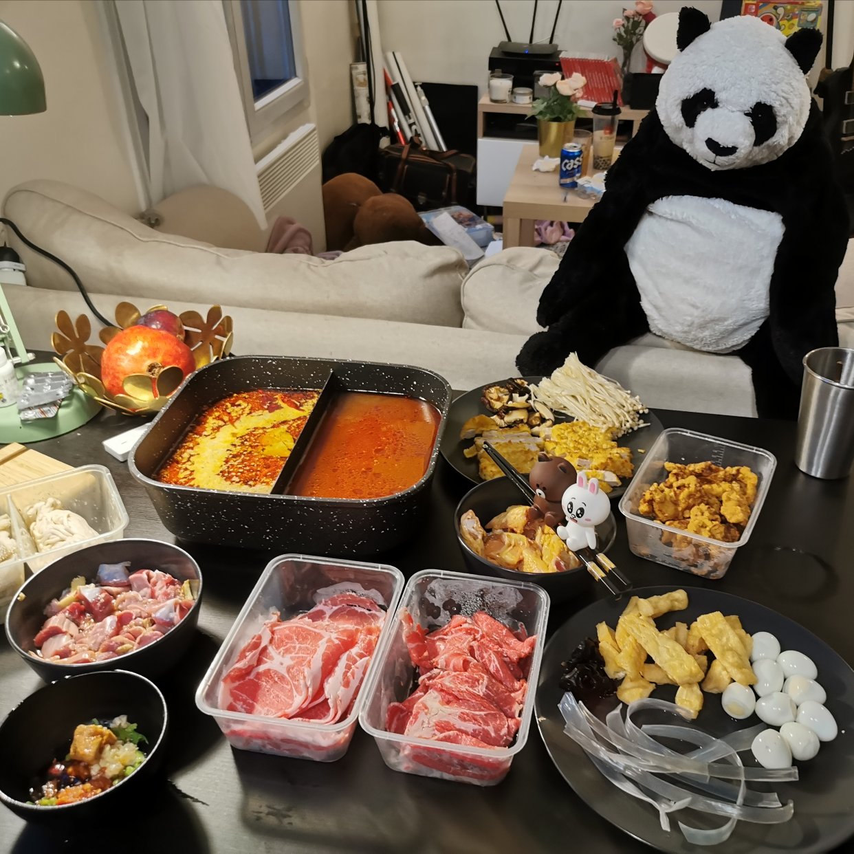 疫情期间恩格尔系数可是极高的🐷