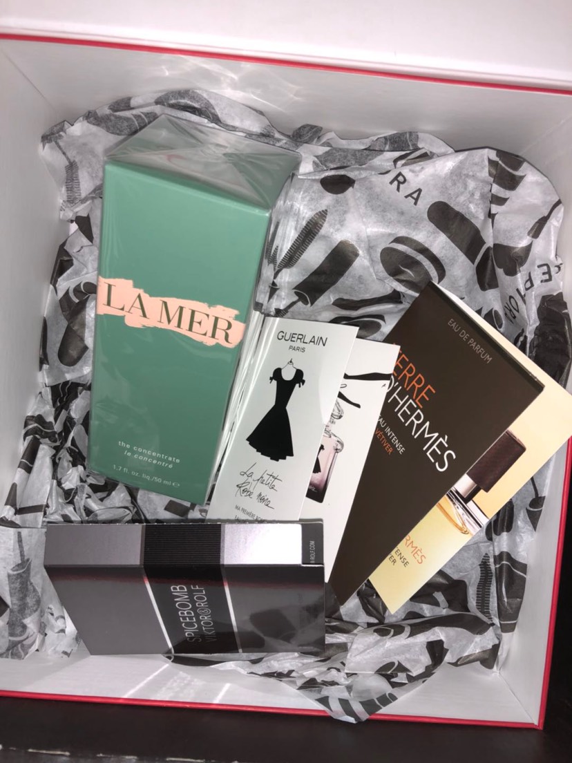 通过一分钱在sephora网站买的腊梅