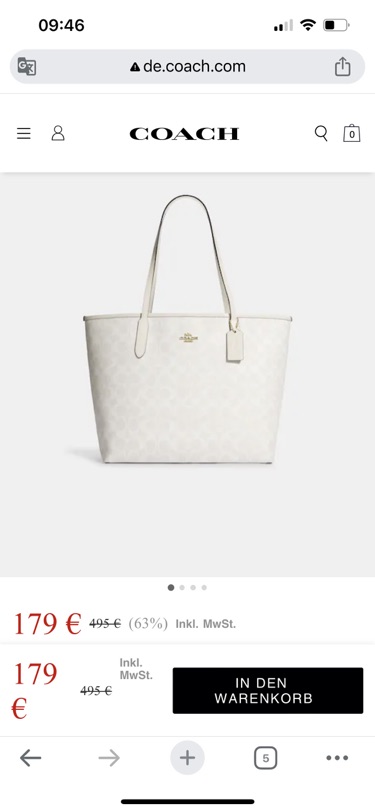 许愿Coach 托特包