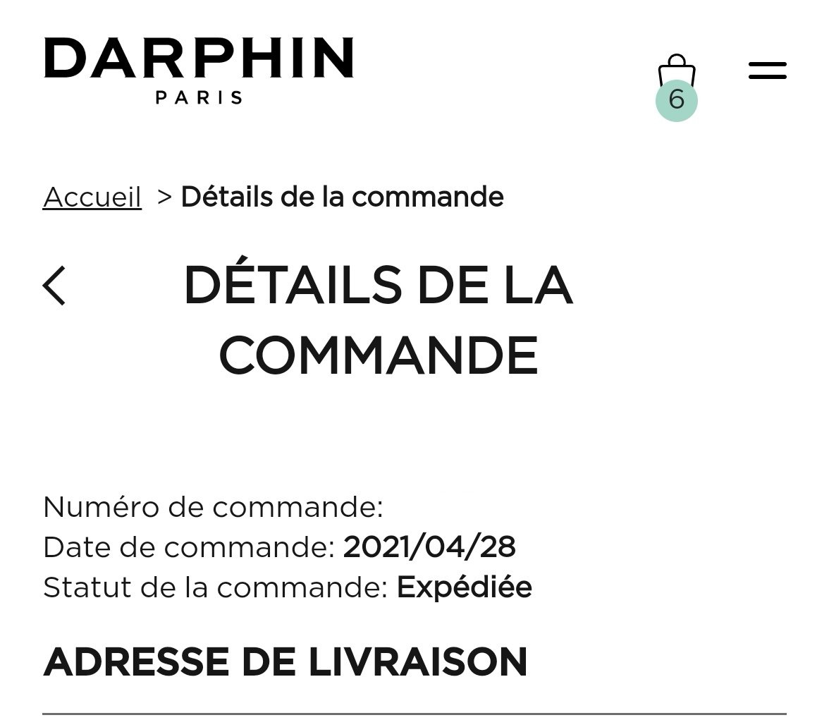 DARPHIN补日期