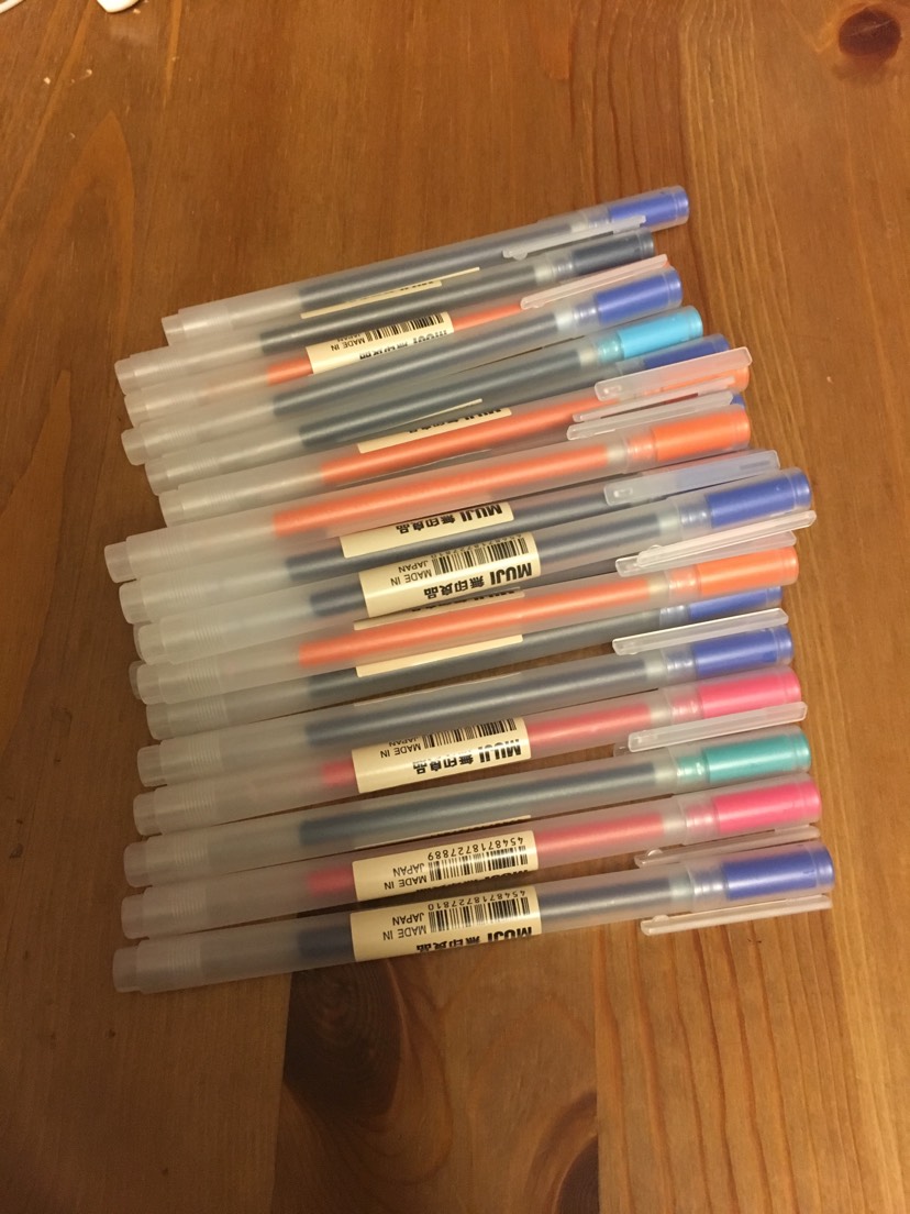 Muji 手抓笔活动 😄
