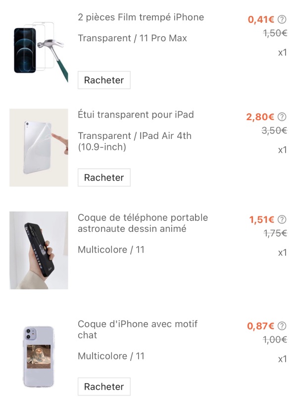 Shein 生活类好物推荐✅