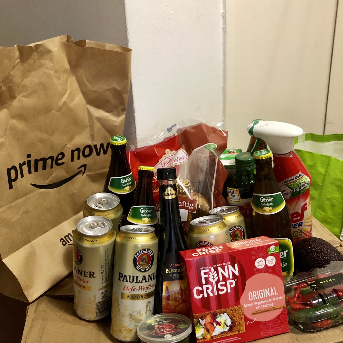 亚马逊Prime now服务体验分享～终于不用去超市啦