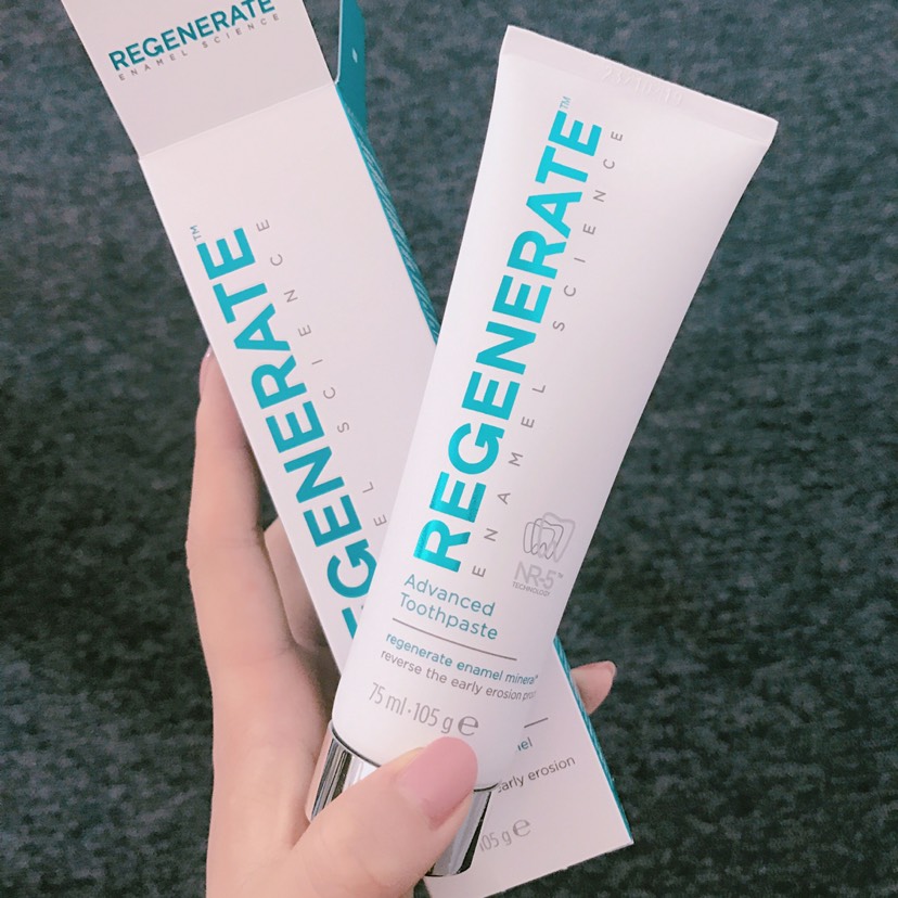 Regenerate修复牙釉质牙膏 终于爱上刷牙!