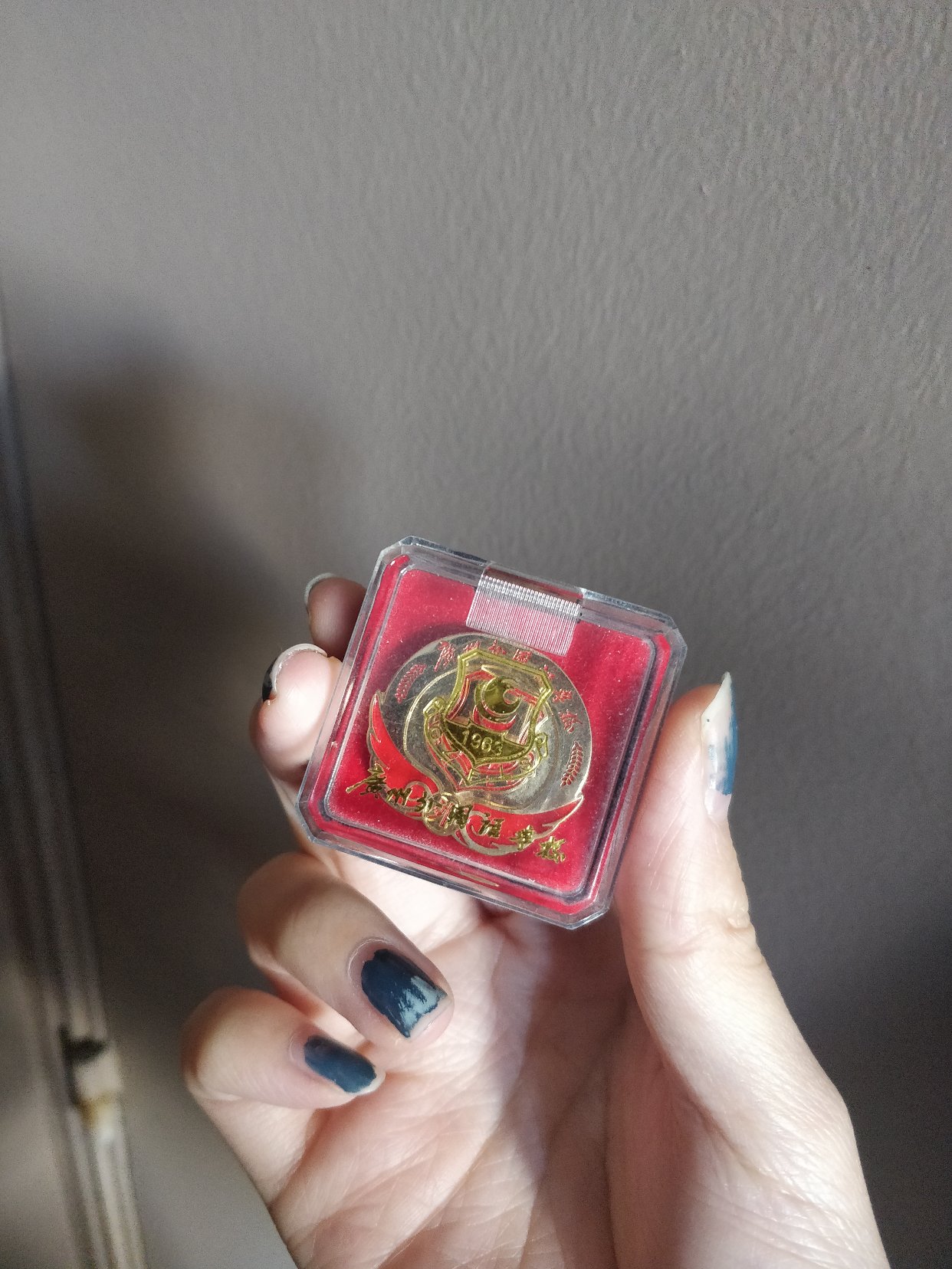 当年的校徽