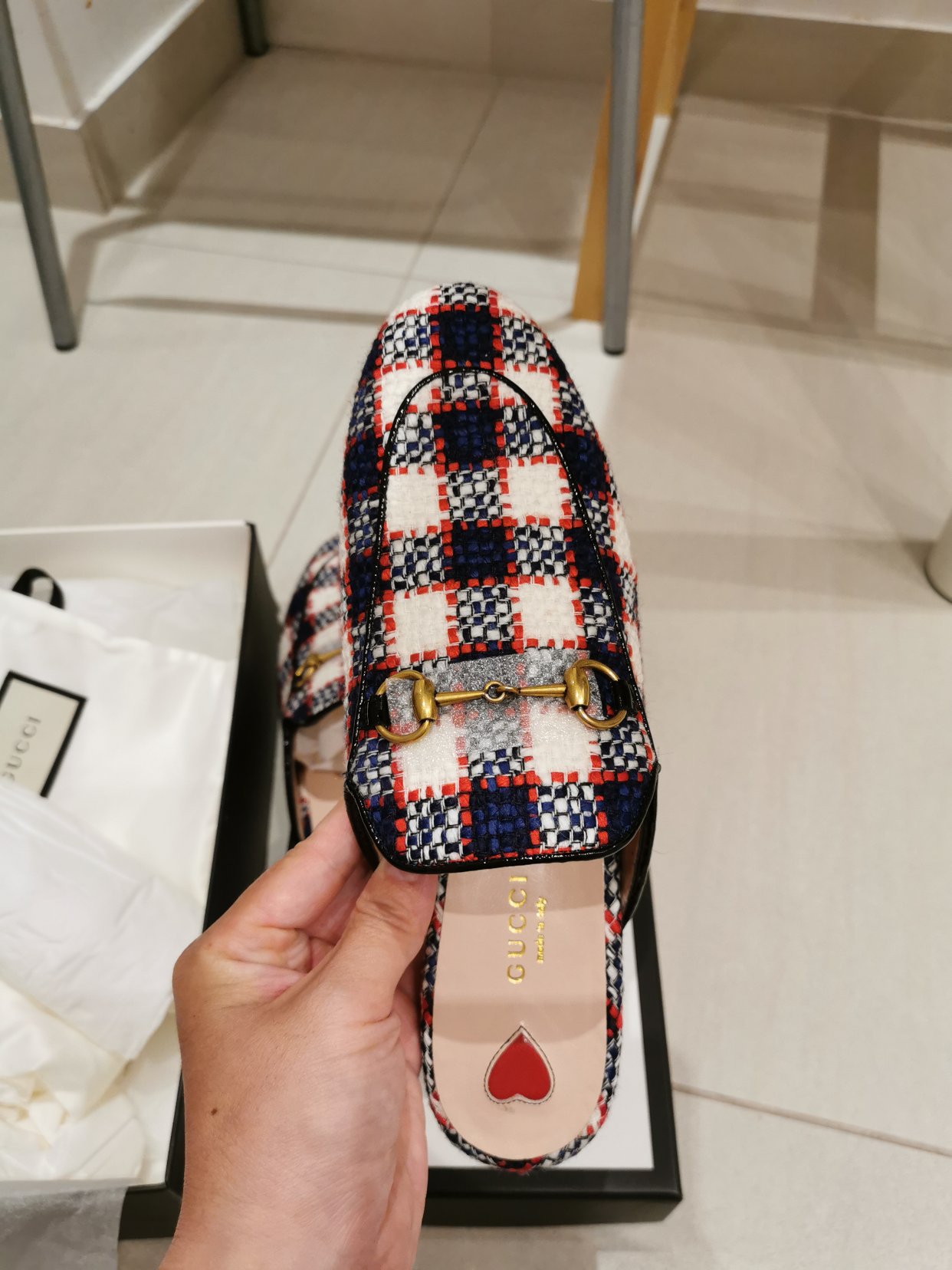 全新Gucci拖鞋