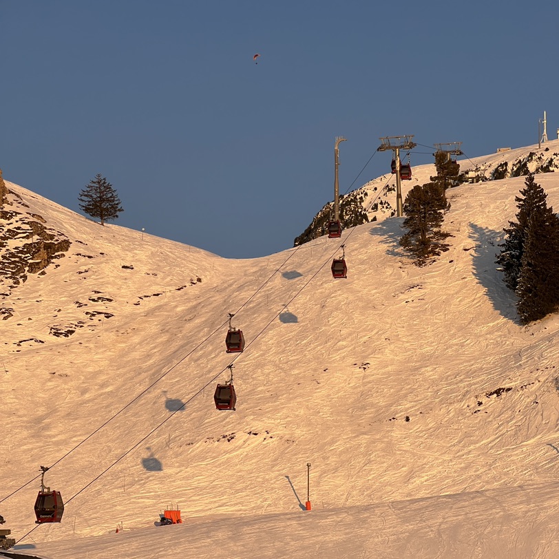 chamrousse的日落