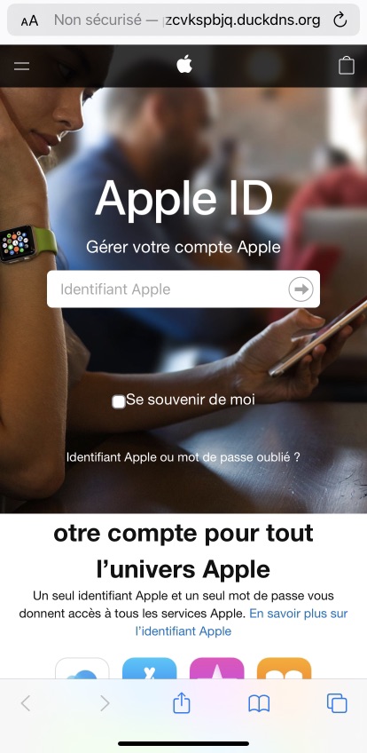 收到一条性质比较恶劣的诈骗短信