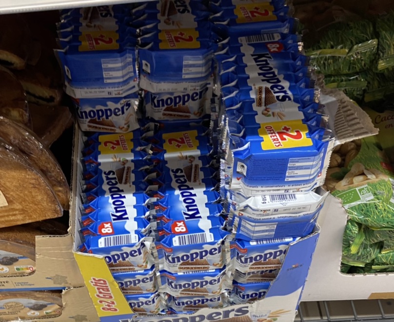 aldi knoppers 威化饼涨价了