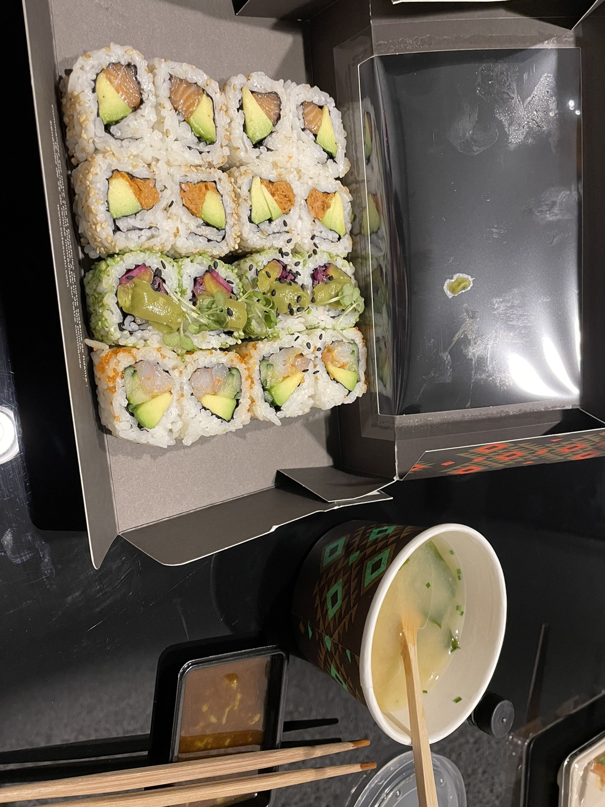Côté sushi薅羊毛的第二天