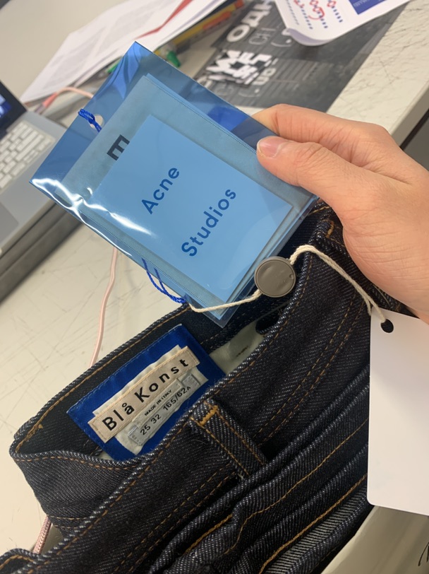 全新acne studio 牛仔裤 35欧