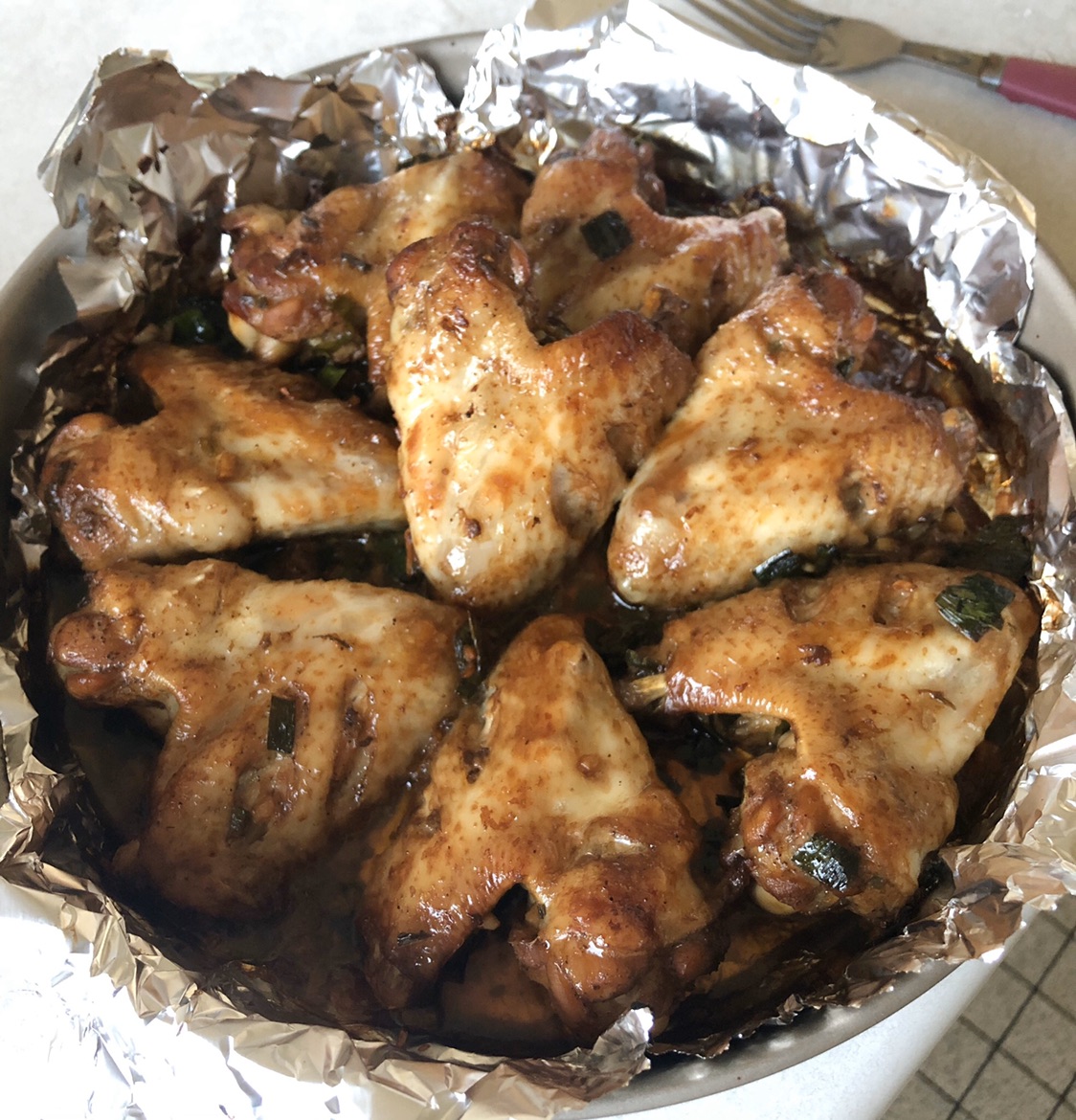 烤鸡腿