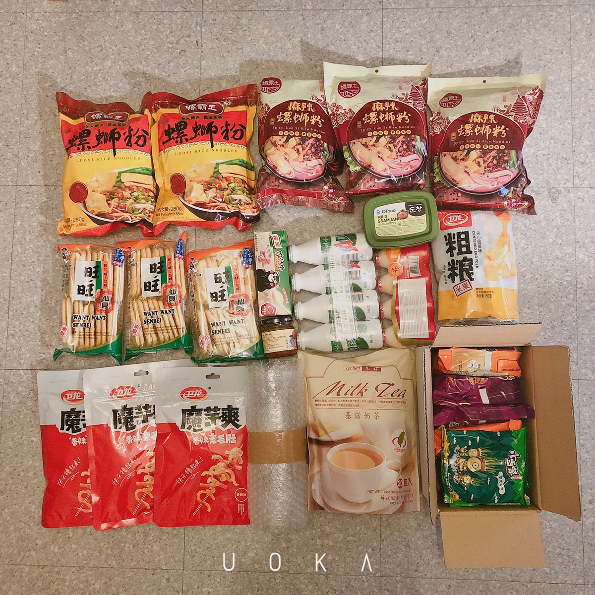 终于吃到了和大家一样的螺蛳粉