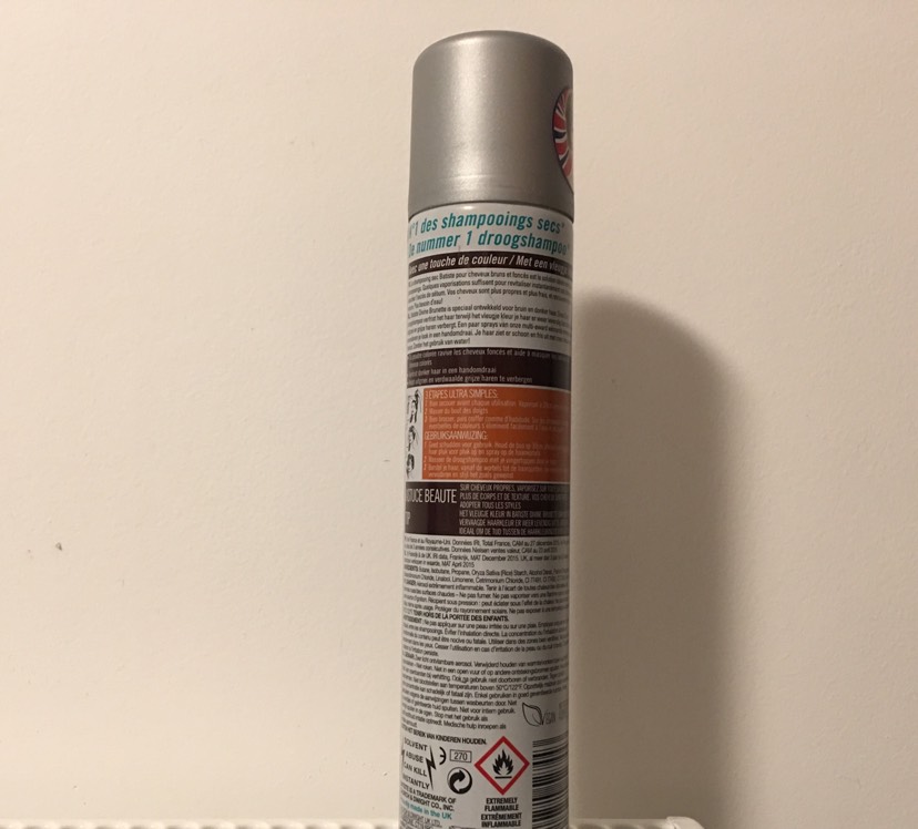 Batiste棕色干发喷雾