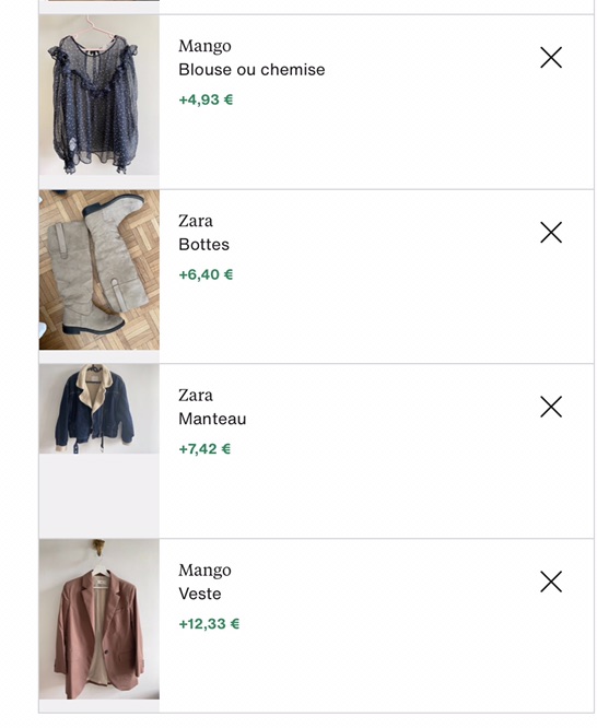 Zalando上断舍离