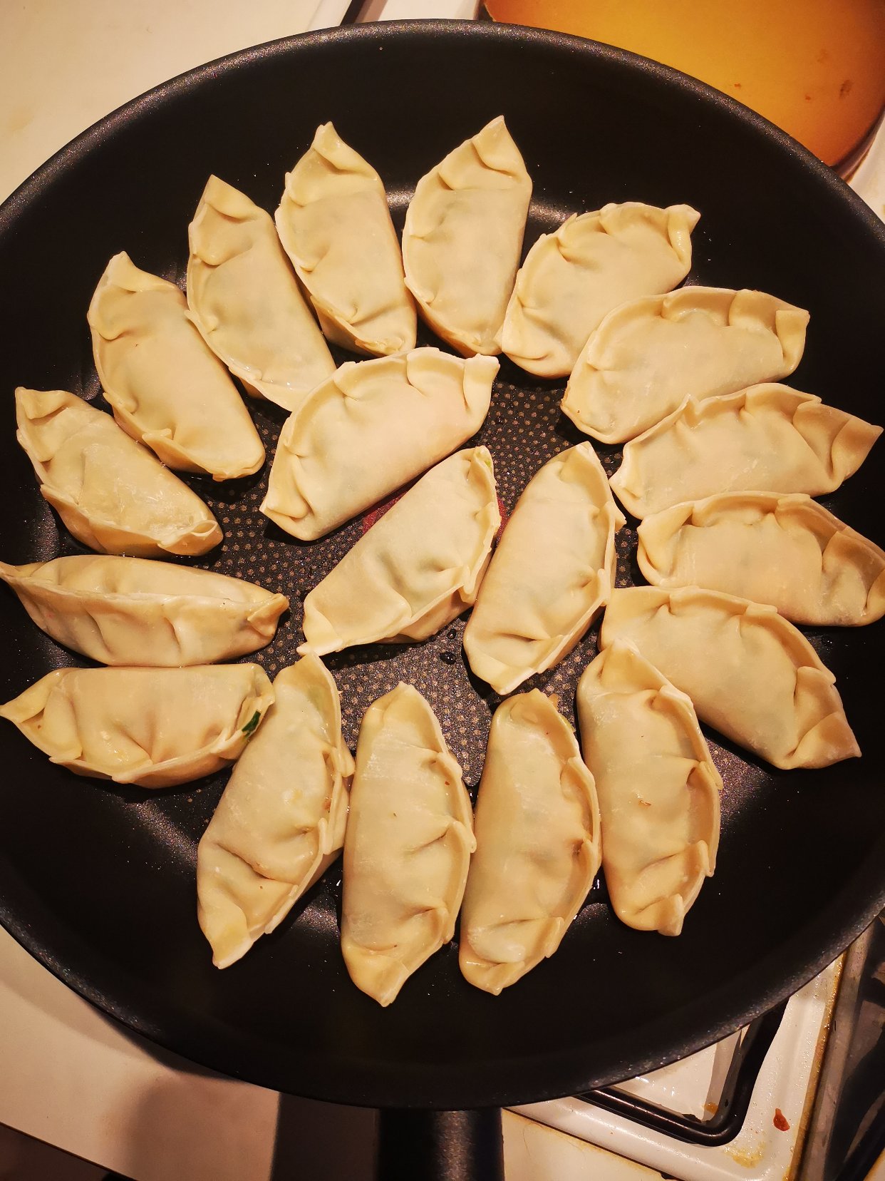 我们也吃煎饺