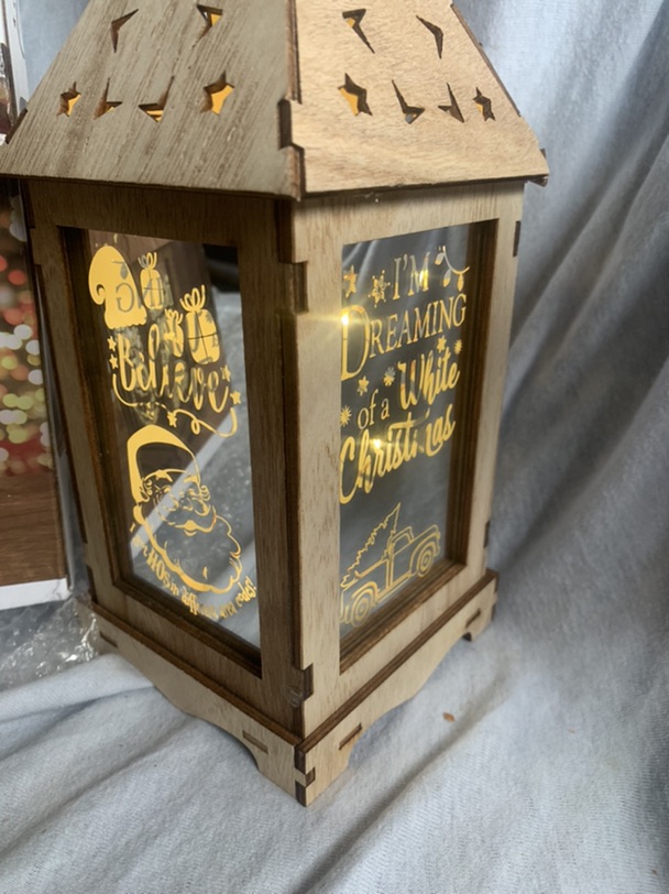 第二款圣诞小夜灯收到