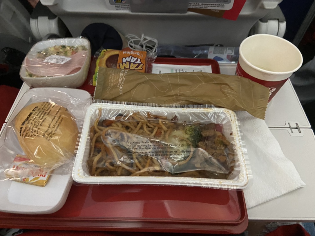 海航的飞机餐