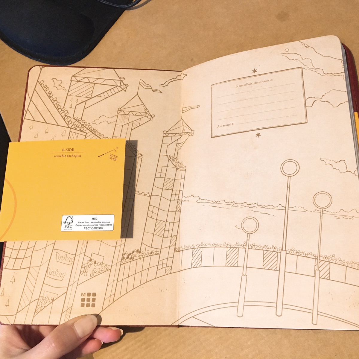 Moleskine 哈利波特笔记本 — 魁地奇🏏