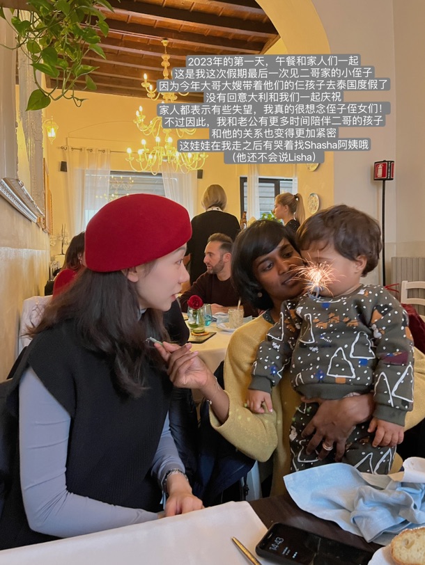 🇮🇹🧩｜2023第一天，和意大利家人暂别