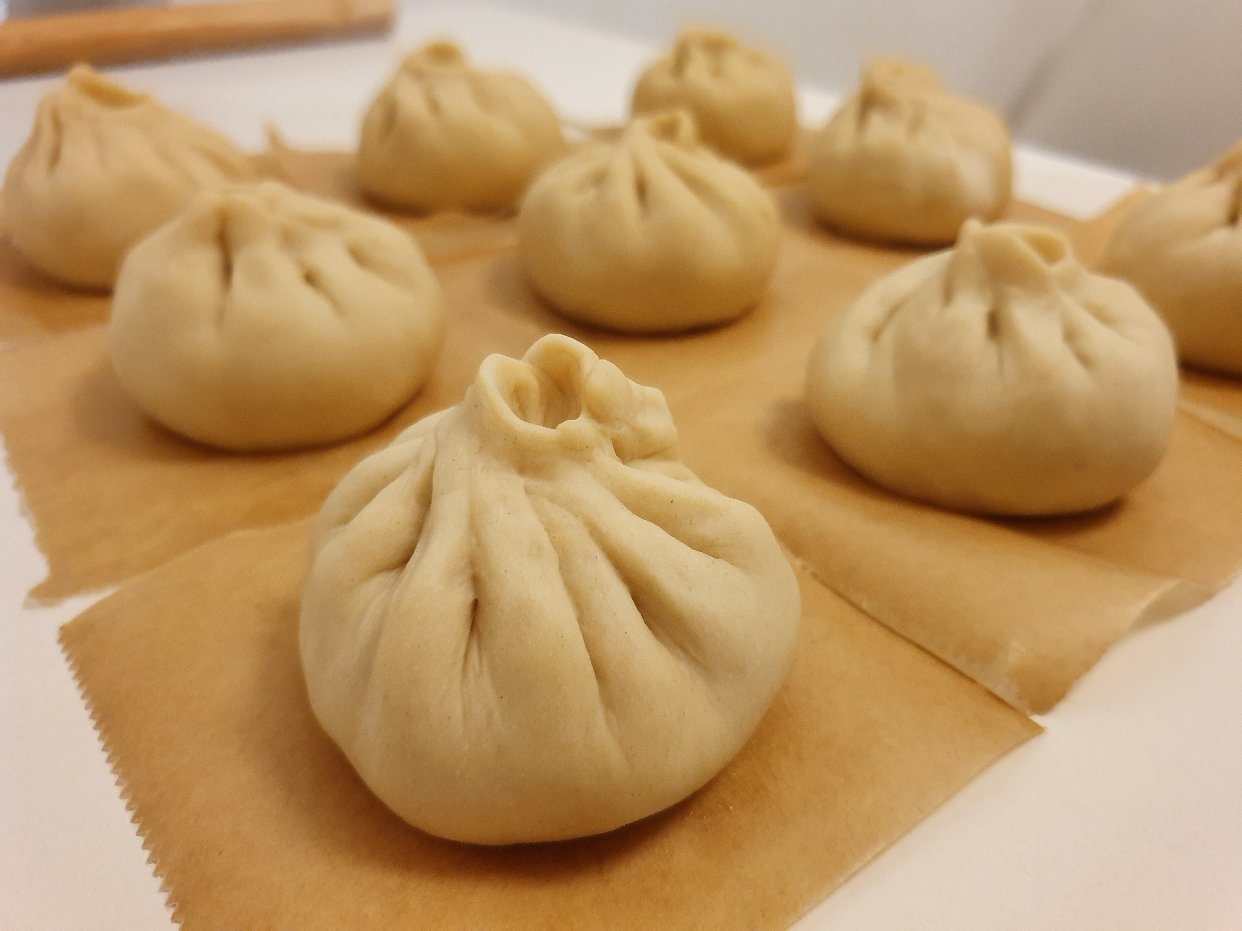 葱烧肉包