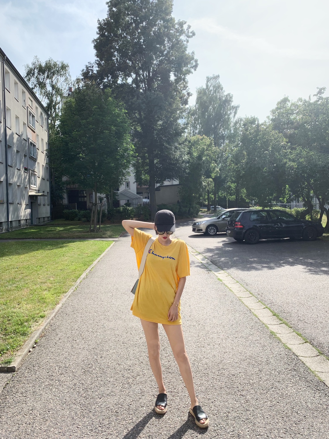 夏日必备一件oversize短袖