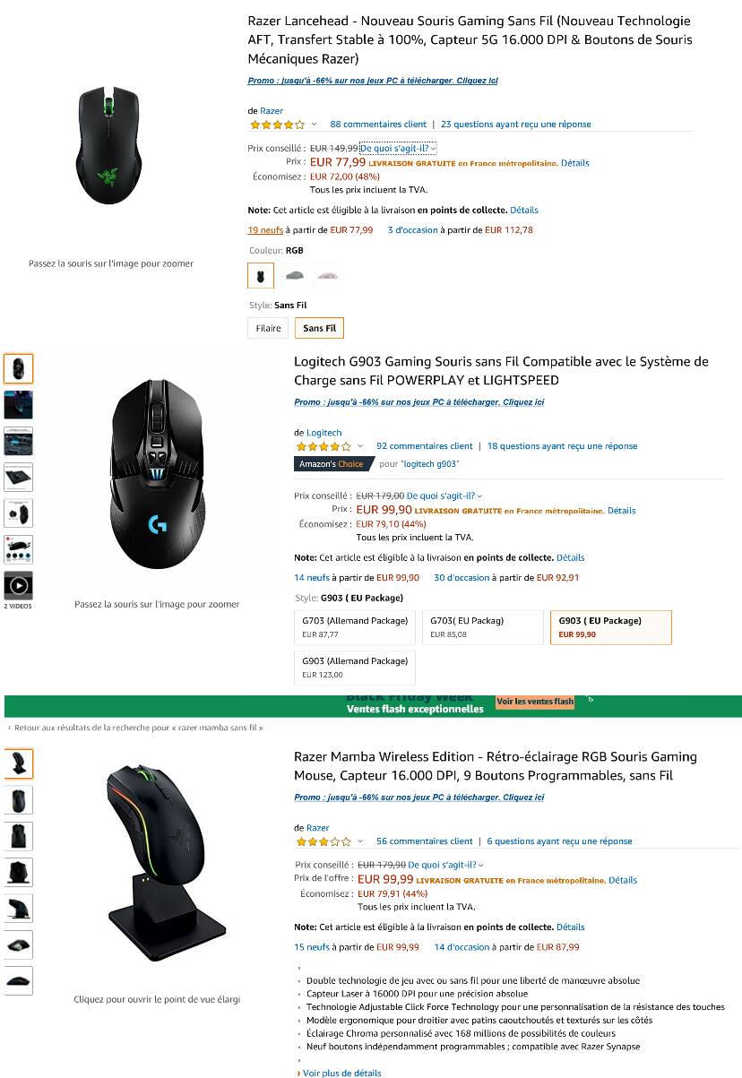 【黑五分享】游戏键盘/游戏鼠……？