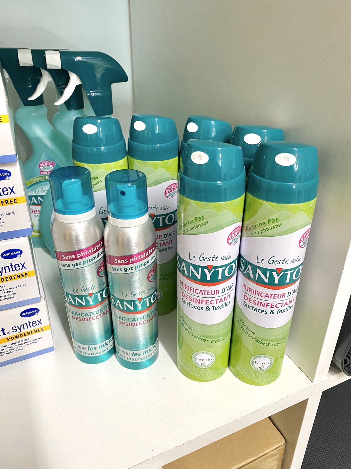 又囤了好多消毒产品