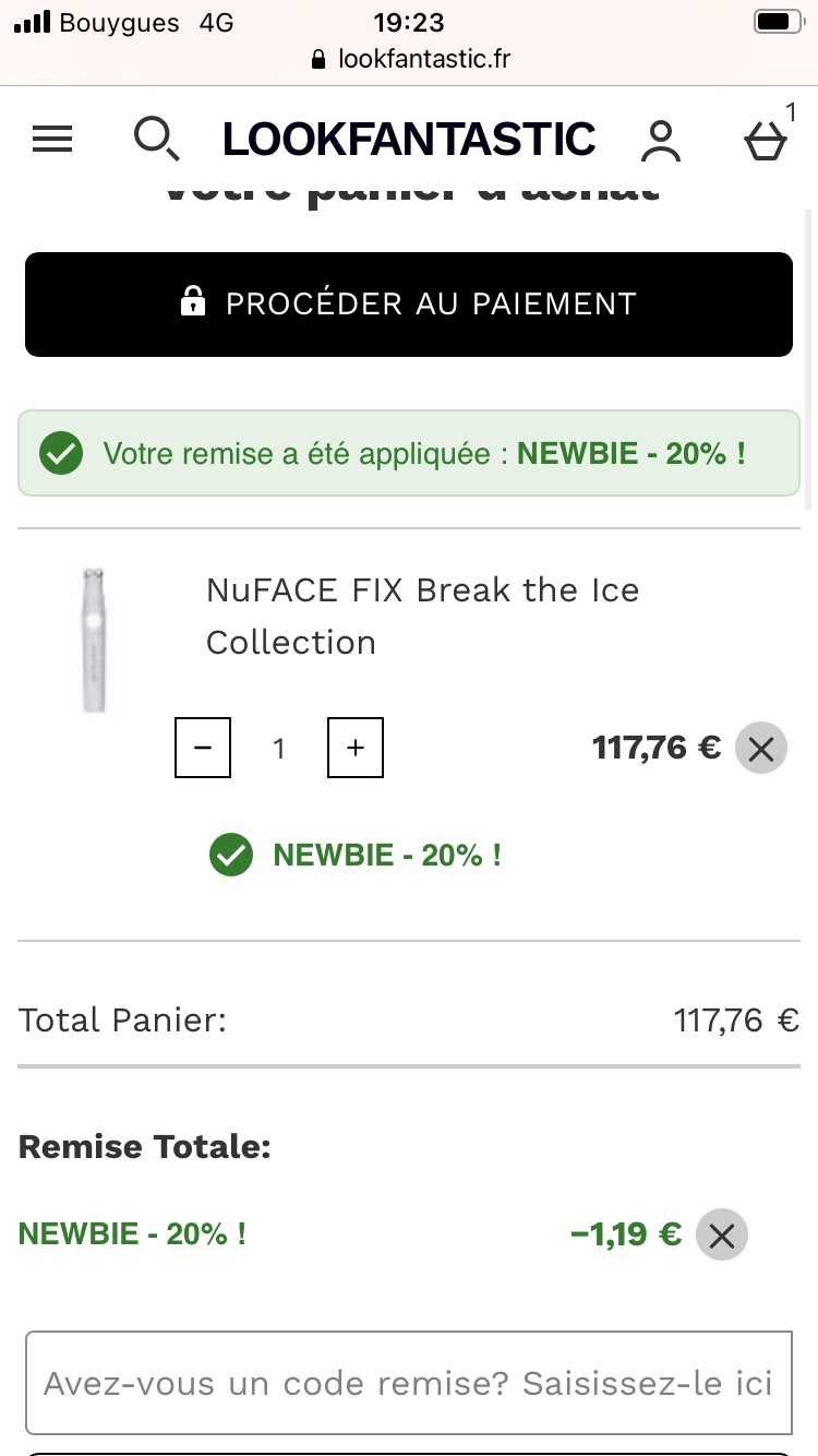 Nuface fix冰晶版+15ml精华