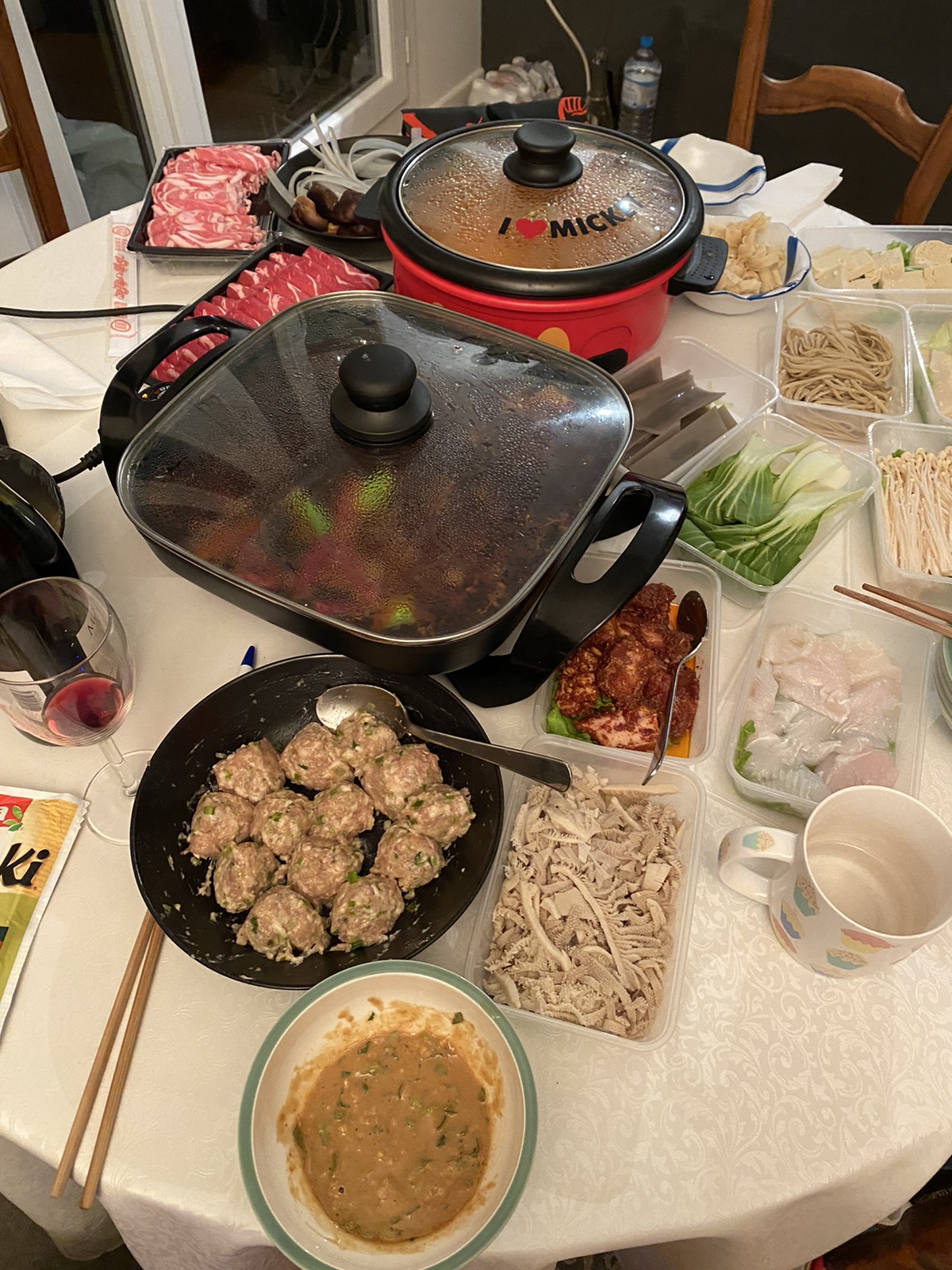 好久没吃毛肚了