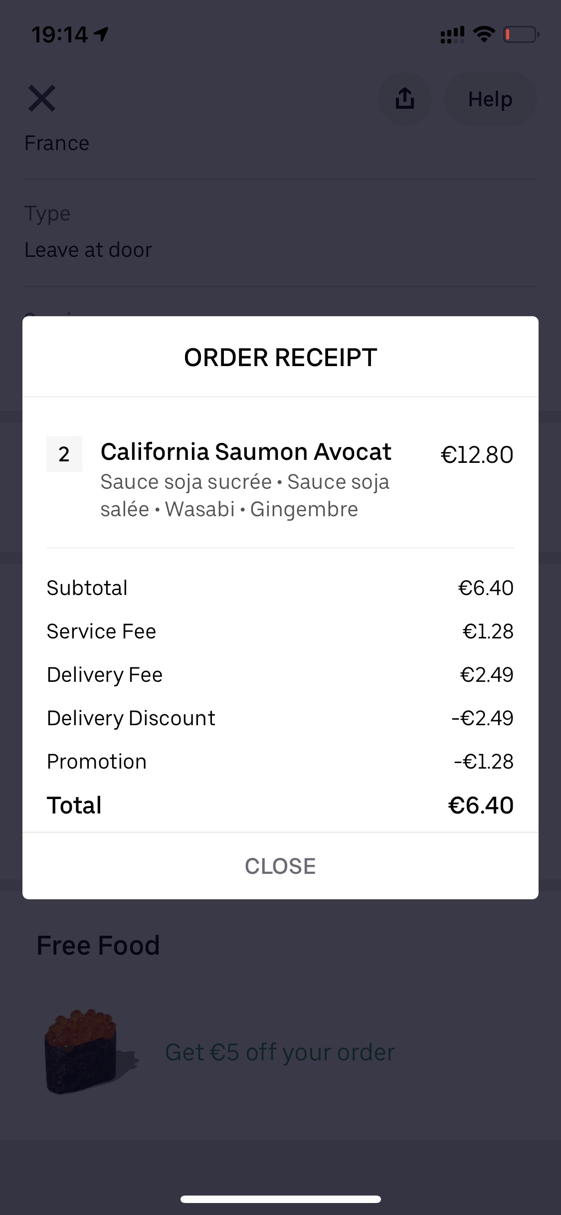 Uber Eats 今晚几乎全线8折哦