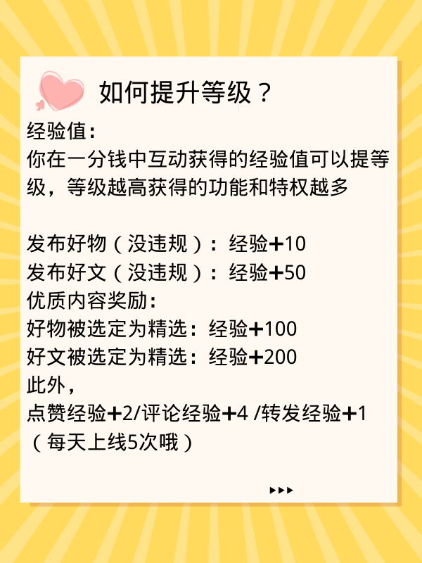 秘籍大全 | 用户等级解锁秘籍