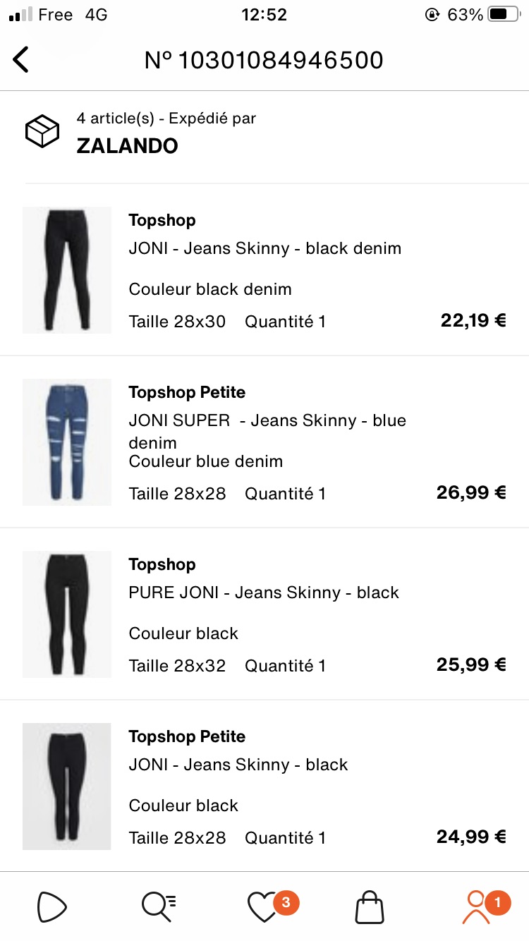 听小伙伴建议，为了肥腿买了7条topshop的测评