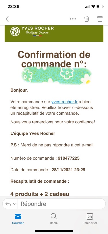 黑五Yves Rocher第二单