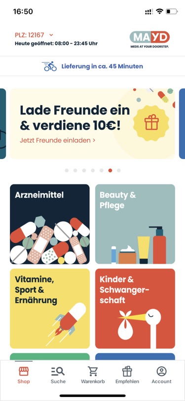 德国居然也有1小时送药上门了！