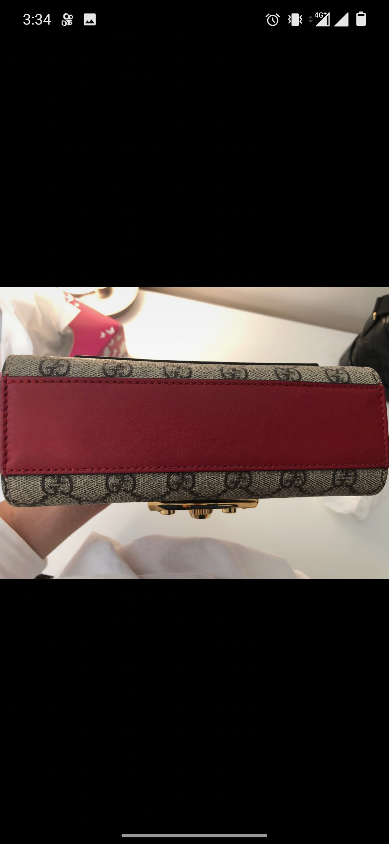 GUCCI padlock mini求鉴定