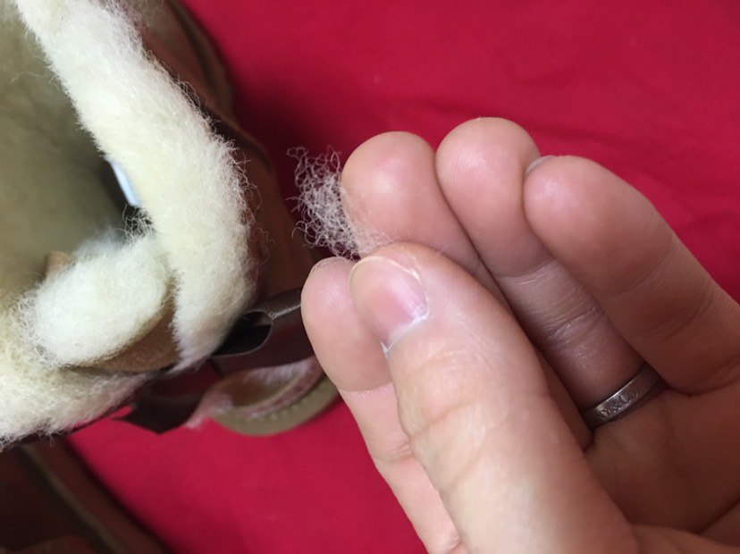 大家的ugg是不是也这么会掉毛