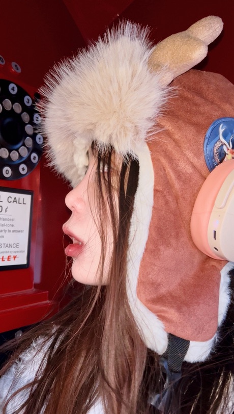 推文推到另一半（拉布布）的iPhone🤗