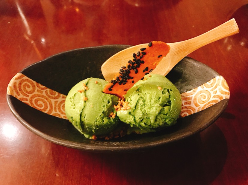 野田岩鳗鱼饭+抹茶冰淇淋