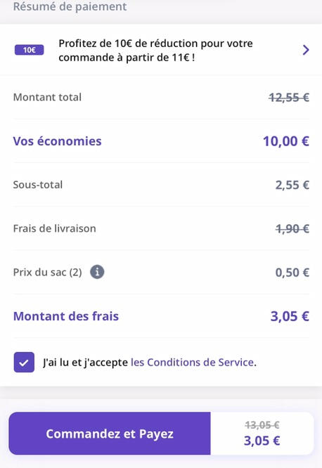看到一分钱Getir羊毛，冲呀